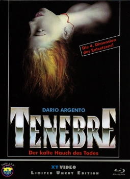 Tenebre - Der kalte Hauch des Todes - Die 4. Dimension des Entsetzens! - Mittelgroße Hartbox von XT Video / NSM Records - Limited Uncut Edition - (HD-Kultbox)